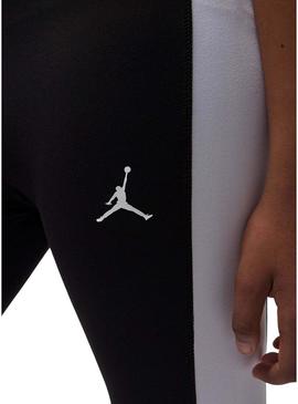 Leggings Jordan Dri-FIT Sport preto para menina.
