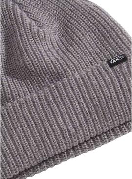 Touca Vans Basic Cuff cinza para homem e mulher
