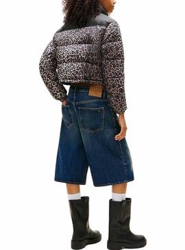 Jaqueta Tommy Jeans Leopard para mulher