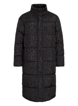 Casaco acolchoado Vila Vipuff animal print para mulher.