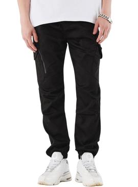 Calça cargo Project x Paris preta para homem