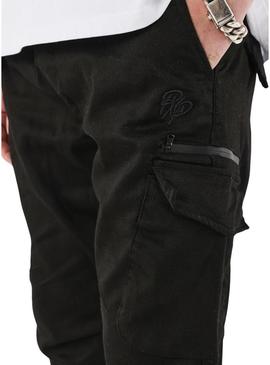 Calça cargo Project x Paris preta para homem