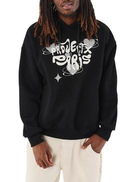 Moletom Project x Paris Heart preto para homem