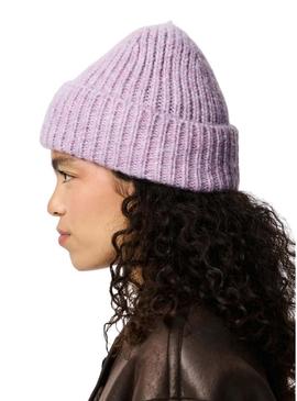 Gorro Pieces Milla rosa para mulher