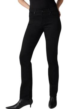 Calça jeans Levis 312 preta para mulher