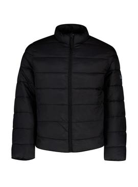 Casaco acolchoado Pepe Jeans Puffer preto para homem