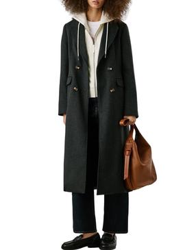 Casaco Pepe Jeans Taylor cinza para mulher