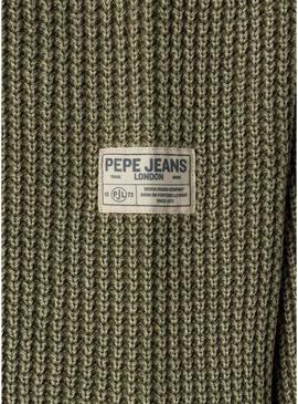 Camisola Pepe Jeans Talton verde para menino