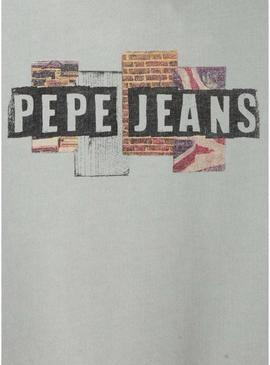 Moletom Pepe Jeans Felder cinza para menino
