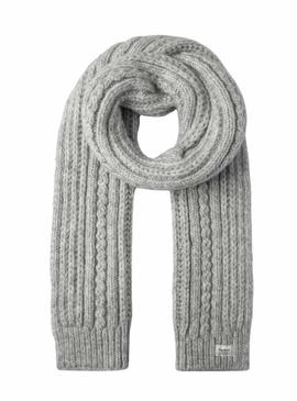 Cachecol Pepe Jeans Skyler cinza para menina