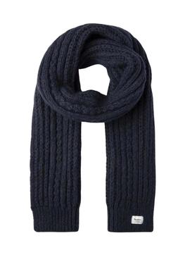 Cachecol Pepe Jeans Skyler azul marinho para menina
