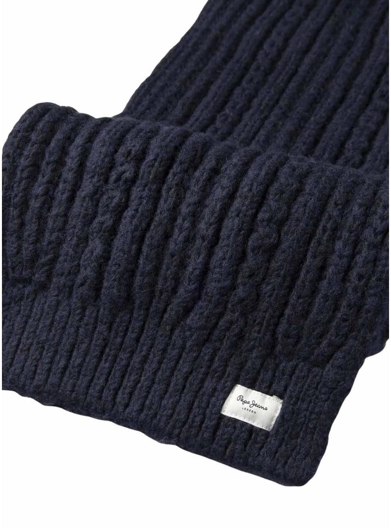 Cachecol Pepe Jeans Skyler azul marinho para menina