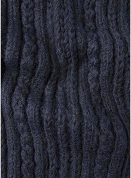 Cachecol Pepe Jeans Skyler azul marinho para menina