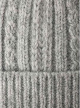 Touca Pepe Jeans Skyler cinza para menina