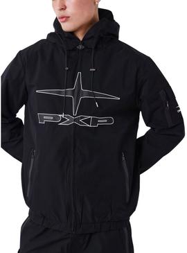 Jaqueta Project x Paris impermeável preta para homem.