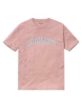 T-Shirt Carhartt Princeton rosa Mulher