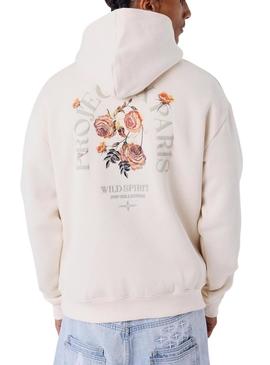 Moletom Project x Paris Roses bege para homem