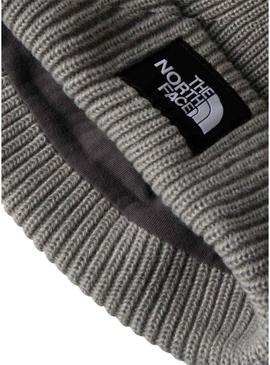 Touca The North Face Salty Lined cinza para homem.