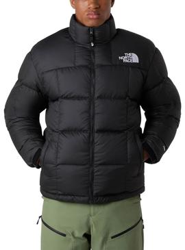 Casaco acolchoado The North Face Lhotse preto para homem.