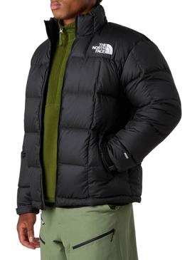 Casaco acolchoado The North Face Lhotse preto para homem.