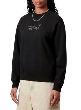 Moletom Carhartt Wiptopia preto para mulher