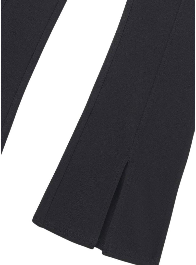 Calça Mayoral flare preta para menina