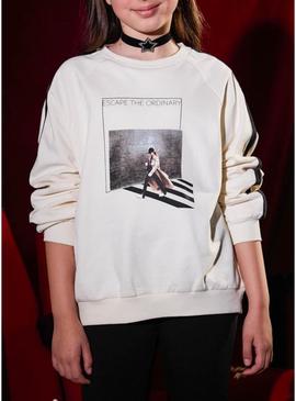 Fato de treino Mayoral flare preto e branco para menina