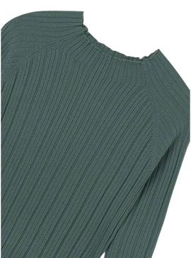 Camisola Mayoral Tricot verde para menina