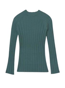 Camisola Mayoral Tricot verde para menina