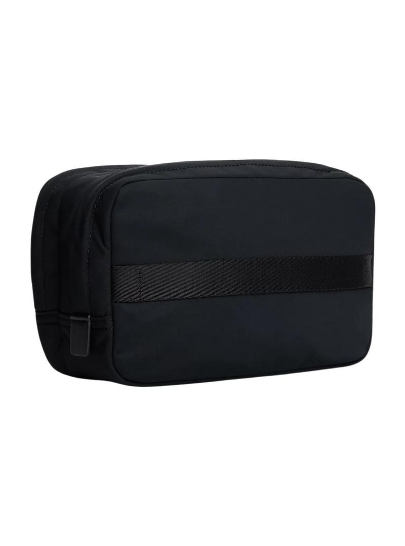 Necessaire Tommy Hilfiger em nylon preto para homem.