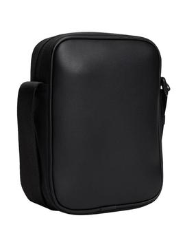 Bolsa Tommy Hilfiger Foundation preta para homem.