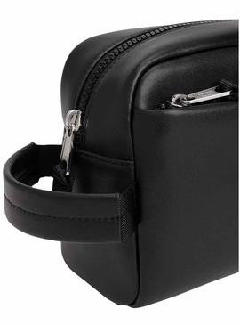 Necessaire Tommy Jeans Linear logo preto para homem
