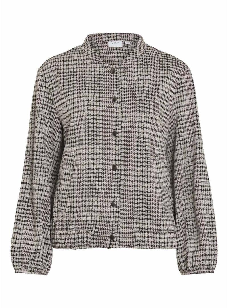 Bomber Vila Viraja cinza para mulher