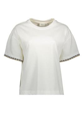 Camisa Vila Vimonie branca para mulher.