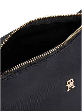 Necessaire Tommy Hilfiger Icon preto para mulher.