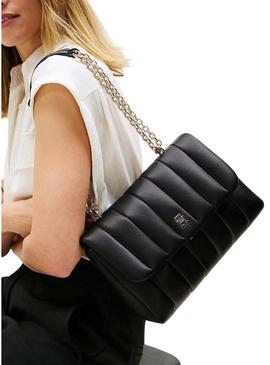 Bolsa Tommy Hilfiger Grace preta para mulher