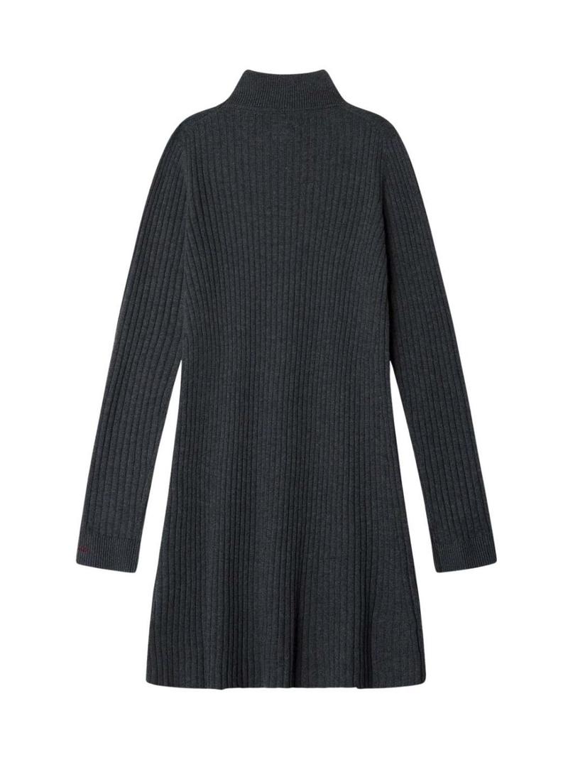 Vestido Pepe Jeans Brielenne cinza para menina
