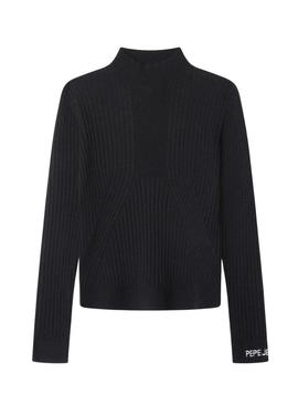 Camisola Pepe Jeans Brielle preta para menina