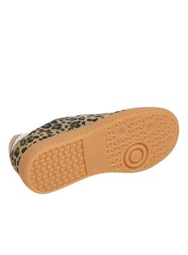 Sapatilhas Pepe Jeans Ball animal print para menina.
