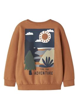 Suéter Name It Moran laranja para crianças