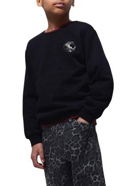 Moletom Name It Randall preto para criança