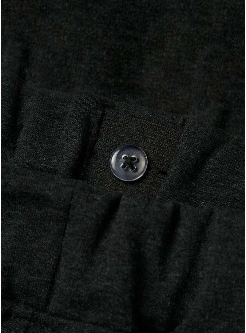 Calça Name It Molaf jogger preta para criança