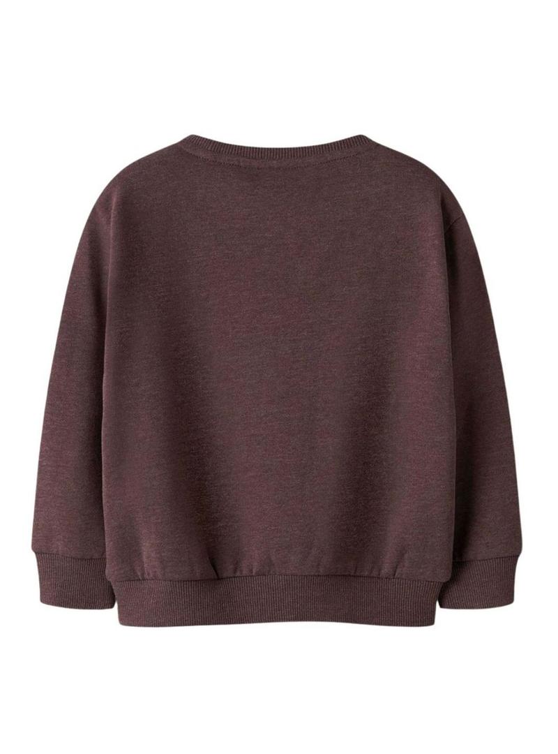 Moletom Name It Molaf granate para menino.