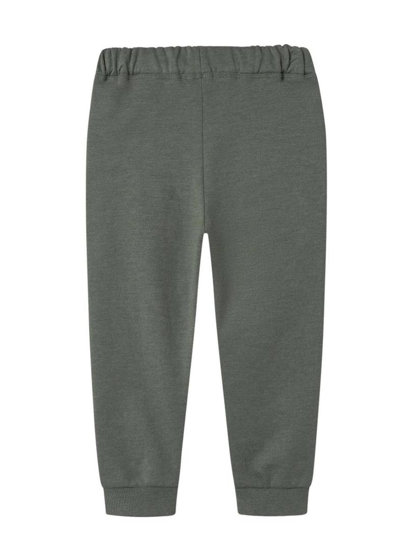 Calça de fato de treino verde Name It Molaf para menino.