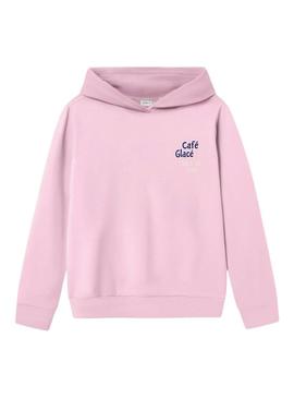 Moletom Name It Fofina rosa para menina