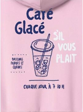 Moletom Name It Fofina rosa para menina