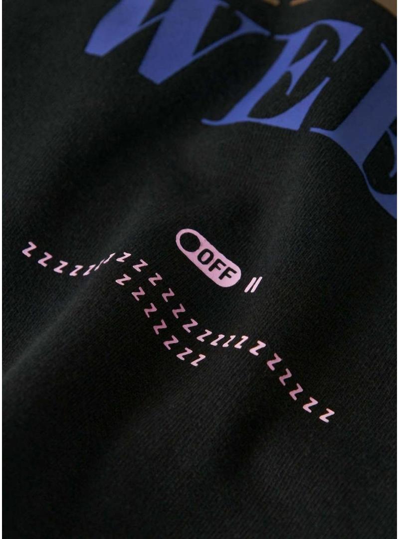 Moletom Name It Fofina preto para menina.