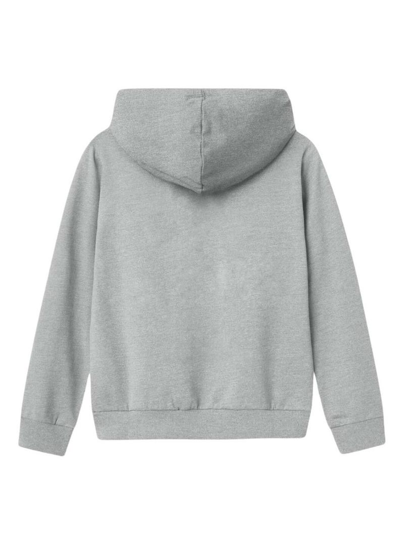 Moletom Name It Fofina cinza para menina