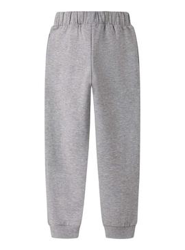 Jogger Name It Fofina cinza para menina