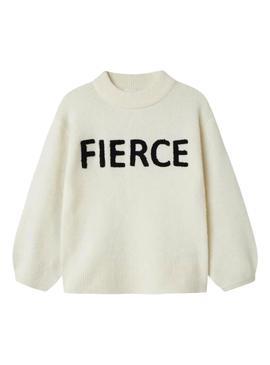 Camisola Name It Odessa bege para menina.